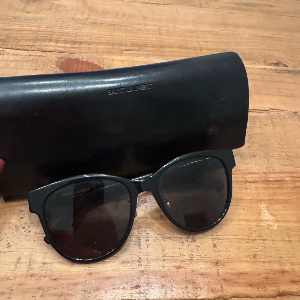 Saint Laurent 56mm Gradient Cat Eye Sunglasses - Picture 3 of 7